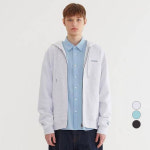 커버낫 남녀공용 스몰 어센틱 후드 집업 M 헤더그레이