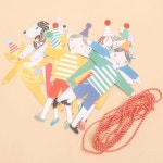 파티가랜드-손에손잡고 종이가랜드