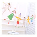 파티가랜드-손에손잡고 종이가랜드