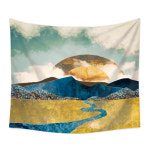 JCP 복고풍 멀티 태피 스트리 길 L 200 x 150 cm