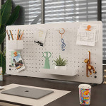 스텐 책상 타공보드 스텐드 타공판 페그보드 자석 무타공 파티션 데스크테리어