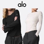 알로 alo 맨투맨 리브 코스트 티셔츠