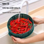펀칭커버 잔반 수납 신기 다층 가정용 식탁 다용도 뚜껑 주방 잔반 방진 수납함