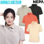 네파 네파아이스테크쉘 여성 여름 아이스테크쉘 반팔 카라 폴로티셔츠 00008 피치베이지 D13 100 7J45202