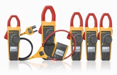 FLUKE 플루크 플렉시블 전류 프로브 대응 ACDC 클램프 미터 999 9A 375
