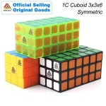큐브 패턴 WitEden Cuboid Magic Cube 대칭 336 1C Cubo 투명 전문 속도 Neo 퍼즐 Antistress Toys