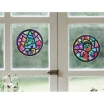 크리스마스 DIY 썬캐처 만들기 글라스 소품 재료 미술놀이 학습 미술교육 트리