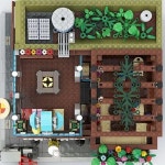 스트리트 뷰 모델 Moc 빌딩 브릭 양조장 피자 샵 기술 모듈러 블록 선물 크리스마스 장난감 DIY 세트 조립