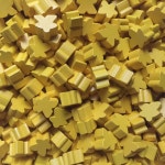 나무 휴머노이드 Meeples 폰 체스 12 카카카손 개 조각 보드 색 액세서리 게임 표준 Meeple