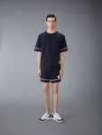 톰브라운 톰브라운 럭비 RWB 티셔츠 MJS282A J0199 415