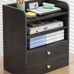 사무실 서랍장 이동식 책장 간단한 겹의 선반 책상 캐비닛 위 오피스 파일 서랍 여러 1 메인컬러 3단 에보니