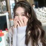 여성 땋은머리 꽈배기 헤어 포인트 액세서리 벼머리