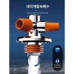 하수관 3구 배수관 이음매 하수도 귀취방지 신기 3구 바닥유출 도킹기 3구 분수기