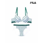 휠라 아웃핏 영테니스 프린트 브라 팬티 세트 2SKU FI4BAF6443FWHI P357763181