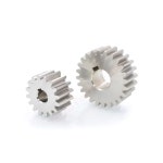 스테인리스 스틸 스퍼 15 원통형 한 304 기어 보어 모듈 25T 키웨이 15T