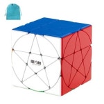 QY Pentacle Cube 파우치포함 펜타클 큐브 별모양 오각형 스티커리스
