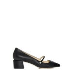 지미추 Jimmy Choo Elisa 45 스퀘어 토 펌프스 BLACKBLACK ELISA45PTZ TP934611300