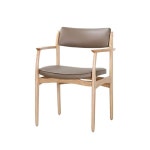 애쉬 원목의자 편한 팔걸이 물푸레 나무 식탁 체어
