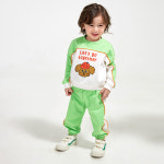 베리메이 베리메이 남아용 리틀 퍼피 컬러 블럭 상하복 세트 그린 120