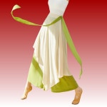 무용 풀치마 와이드 팬츠 연영과 쉬폰 댄스복 예고 입시복 바지 옵션 1 S