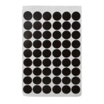 60Pcs 나무로되는 가구 각자 접착 성 내각 나사 모자 덮개 구멍 스티커 1개 03 3