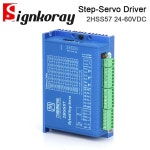 SignkoRay JMC 하이브리드 폐쇄 스텝퍼 서보 드라이버 모터 CNC 타각기 2 상 0-4 2A NEMA23 24-60VDC 1 2HSS57