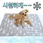 폴라베어 폴라배어 강아지 반려동물 애견 고양이 쿨매트 쿨메트 소형 1개