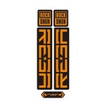 자전거 프론트 포크 스티커 락 샥스 비닐 방수 자외선 변색 방지 사이클링 데칼 1개 8 Dark