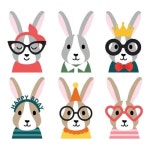 해피 부활절 토끼 금속 절단 다이 스탬프 스크랩북 일기 장식 엠보싱 템플릿 인사 카드 수제 1 ies K0382-D