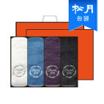 송월타올 송월타올 땡큐 180g 뱀부얀 호텔수건 4매 선물세트 쇼핑백 기념수건 답례품