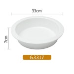 직사각형 법랑트레이 도자기 디스플레이 생선 트레이 야채 두꺼운 가정용 1개 G3320 1 G3317