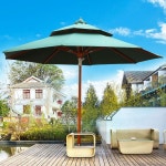 스탠드 대형파라솔 가든 폴딩 캠핑 스퀘어 커피 LED 업소용 디럭스 47 커스텀 로고 패턴 160KG