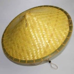 대나무 농 삿갓 햇빛차단 농사 동남아 전통 여행 스타일 베트남모자