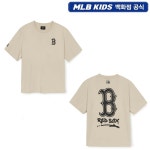 MLB키즈 엠엘비키즈 베이직 스트릿 그래피티 티셔츠 보스턴 레드삭스 7ATSB1153-43SAL