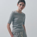 벤시몽 리브드 니트 티셔츠 BS5STS501