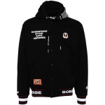 베이프 25 FW 에프바이 베이프 문페이스 로고 후드 바시티 재킷 ASWB347XXN TP4305