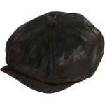 3866178 남자 캡모자 볼캡 운동 야구모자 헬스 Dasmarca Mens Newspaper Boy Bakerboy Leather Cap