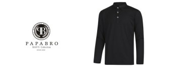 파파브로 파파브로 클래식 PK 소프트 긴팔 티셔츠 NE-KAA-733 4