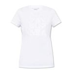 막스마라 Max Mara 로고 자수 크루넥 티셔츠 2511941042600 022 TP934547828