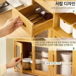 빈티지 그릇장 주방 옛날찬장 카페 선반 엔틱 접시장 롱호 쌍문 원색 42장 단서랍