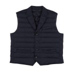 피에르가르뎅 캐쥬얼 라펠 구스다운 경량베스트 PJVT3286