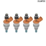 깍지 L6 9 퀄리티 MOVE 인젝터 하이 용 DAIHATSU 연료 1 4PCs 튜닝품 195500-2170
