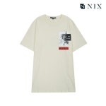 닉스 닉스 남성 전사 포인트 라운드 티셔츠 FNLMCTR174P