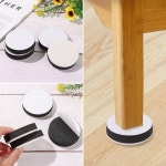 내구성 미끄럼 방지 매트 소파 높이 조절 다리 의자 피팅 캐비닛 옷장 테이블 발 패드