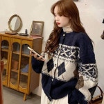 코메드 니트 가디건 P348374119