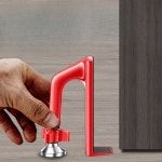 도어 여행 차단기 여성 도난방지 숙소 방지 경보 원룸 도어락 현관문 플러그
