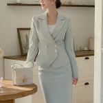 오드 더블버튼 셋업 자켓 OTQ039