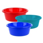 국산 플라스틱 하모니 컬러 다라이 3호 색상랜덤