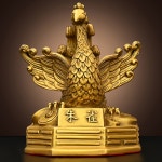 황금 장식 주작 사방신 봉황 신수장식 백호 탁상 신수 현무 기원 고9주작