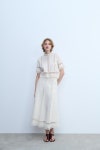 자라 ZARA 자라 우먼 ZW 컬렉션 크로셰 셔츠 여성 2731 043 712 L